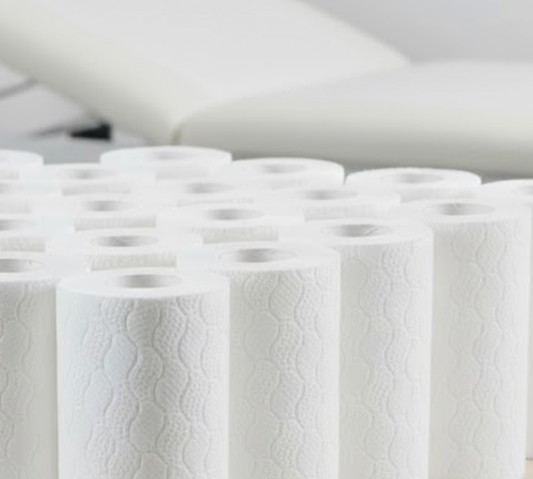 Embossed Laminated Couch Rolls pack of 12