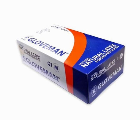 Gloveman latex powder free gloves image 0