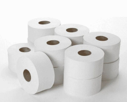 Mini jumbo toilet roll 2 ply image 0